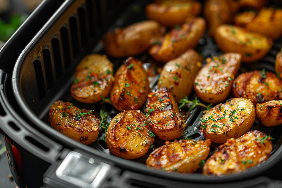 a large air fryer