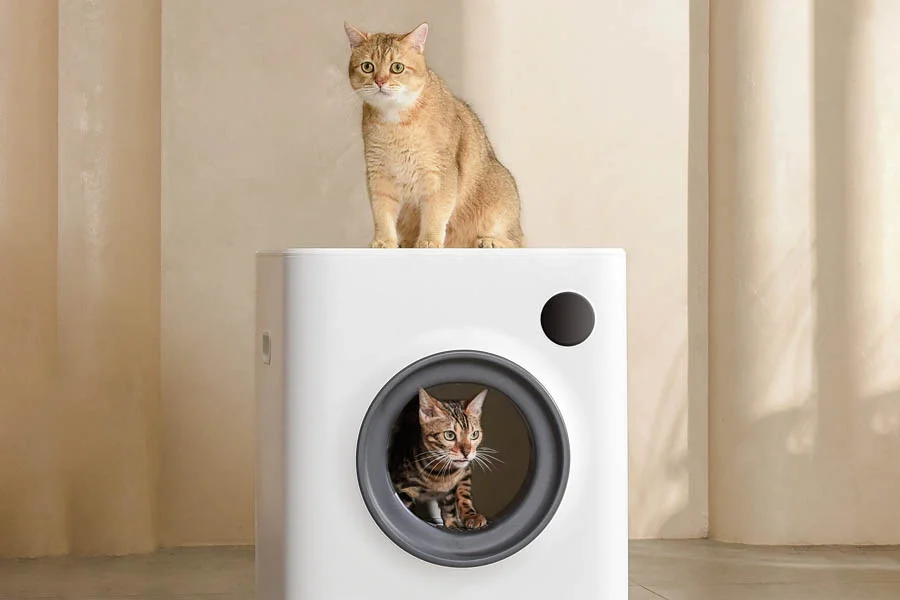 odorless cat litter box